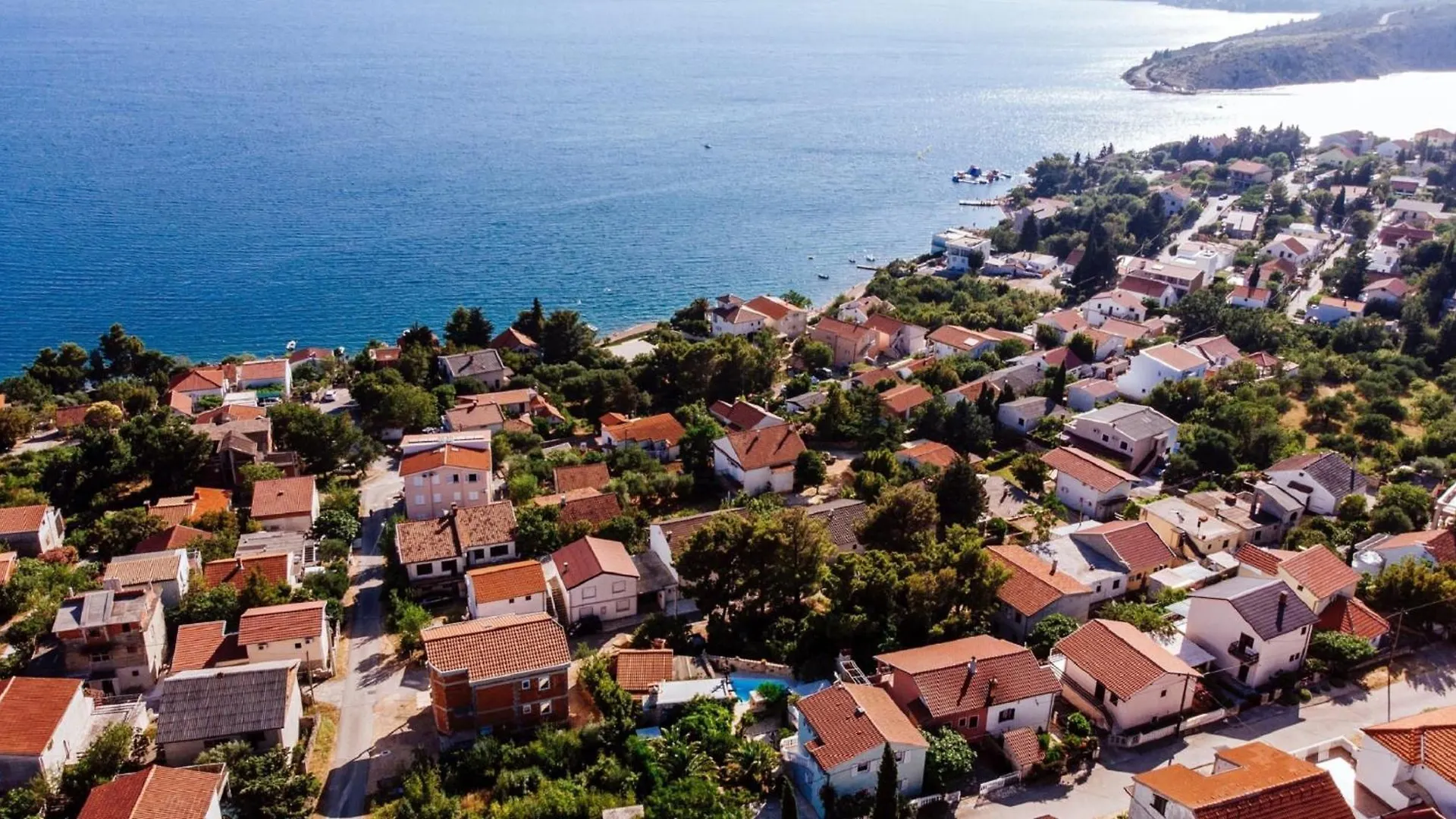 別荘 My Dalmatia - Sea View Villa Danica With Private Pool マスレニツァ